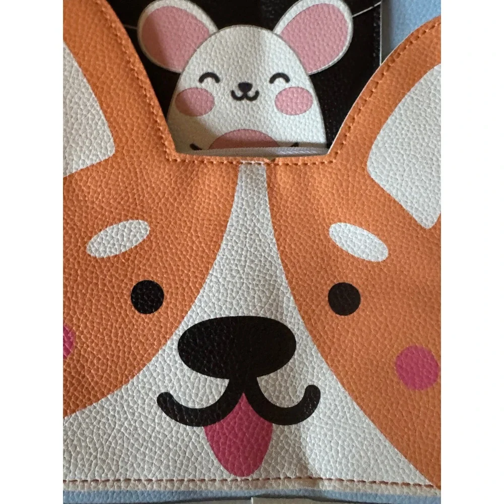 Furever‎ Friends Cat Dog Mouse Mini Backpack Blue Novelty Kawaii Adorable New